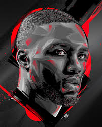 Basketball art: Discover 8 blazzers ideas