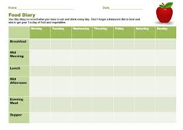 Food Journal 30 Beautiful Templates Template Archive