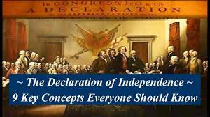 Explain The Four Parts Of The Declaration Of Independence What Are The Preamble Declaration Of Natural Rights List Of Grievances And Resolution Of Enotes Com