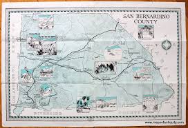What county is san bernardino ca in? San Bernardino County Ca Antique Maps And Charts Original Vintage Rare Historical Antique Maps Chart Pictorial Maps San Bernardino County Antique Maps