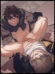 Rule 34 Dev - 1girls 2boys bisexual bisexual_male blush brown_hair caelus_( honkai:_star_rail) female fondling honkai:_star_rail licking male  mmf_threesome nipples pecs silver_hair stelle_(honkai:_star_rail) threesome  welt_yang_(honkai:_star_rail) yaoi ...