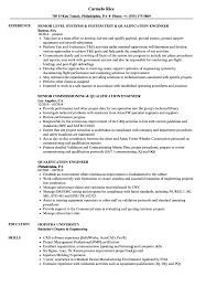Qualification Engineer Resume Samples Velvet Jobs