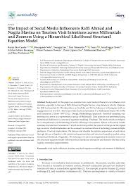 PDF) The Impact of Social Media Influencers Raffi Ahmad and Nagita Slavina  on Tourism Visit Intentions across Millennials and Zoomers Using a  Hierarchical Likelihood Structural Equation Model