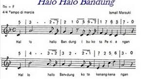 Maybe you would like to learn more about one of these? Lirik Lagu Halo Halo Bandung Dan Not Angka