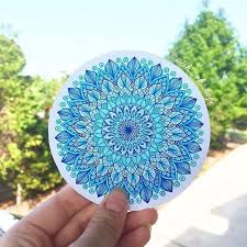 Mandala Blue Drawing Artwork Design Blue Drawings Drawing Artwork Mandala