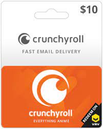 If you would like to gift someone a crunchyroll gift card, please. Buy 10 Crunchyroll Gift Card Code With Paypal