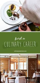 Such A Wide Variety Of Careers In The Culinary Field Culinary Culinary Arts Nutrition