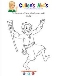 When the lame man saw peter and john, he asked them for money. Peter Heals Lame Man