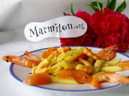 Salade De Pates Aux Crevettes Et Pamplemousse Recette Salade De Pates Aux Crevettes Pates Crevettes Salade De Pates