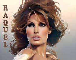 Raquel Welch Digital Art for Sale