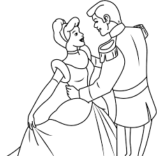 Ao is a participant in the amazon services llc associates program, an affiliate advertising program designed to provide a means for sites to earn advertising fees by advertising and linking to amazon.com. Prince Charming And Cinderella Dancing Coloring Page Free Printable Coloring Pages For Kids