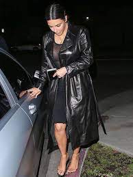 Kim Kardashian Appealing Long Coat Kardashian Style Long Coat Kim Kardashian Style