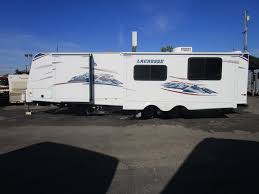 This means that the smallest travel trailers can be pulled by a small suv, while others might require a large truck. Rv For Sale 2010 Lacrosse Luxury Lite 303 Rks Travel Trailer 30 In Lodi Stockton Ca Lodi Park And Sell