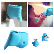 Ideal as a gift for a baby shower. Amazon Com Bath Spout Cover Faucet Cover Baby Tub Spout Cover Bathtub Faucet Cover For Kids Tub Faucet Protector For Baby Silicone Spout Cover Blue Elephant Kids Bathroom Accessories Baby