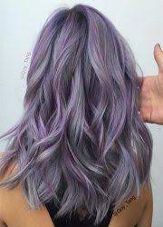50 Lovely Purple Lavender Hair Colors In Balayage And Ombre Hair Styles Lavender Hair Colors Purple Hair