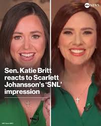 It wasn't until the morning after Sen. Katie Britt delivered the official  Republican response to Pres. Biden's State of the Union address that she  realized the backlash she had stirred up, she