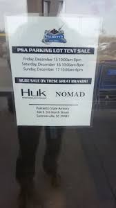 They had some good deals on ammo, awesome ar15 parts inventory, and nice selections of shotguns. Huk Tent Sale At Palmetto State Armory In Summerville Sc General Forum Mbgforum Com