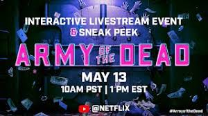Ana de la reguera, dave bautista, ella purnell and others. Watch A Livestream Sneak Peak Of Army Of The Dead