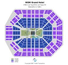 Mgm Grand Garden Arena Seating Chart For Acm Awards Best