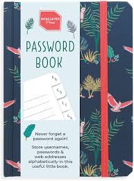 Pst on 07/11/2021, while supplies last. Boxclever Press Password Book With Alphabetical Tabs Never Forget A Password Again Password Keeper For All Internet Login Details Password Journal For Home Or Office 6 X 4 5 Office Products Amazon Com