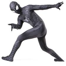 「スパイダーマン コス　黒」の画像検索結果