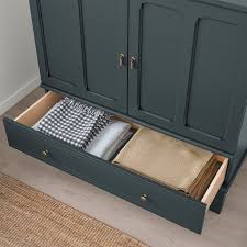 Lommarp Schrank Dunkel Blaugrun Ikea Deutschland In 2020 Ikea Schrank Blau Grun
