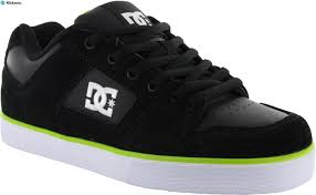 Black And Lime Green Dc Shoes Pin On Dc Shoes Men S Fashion