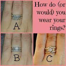 The Right Way To Wear Your Wedding Rings One Nerdy Momma Wedding Rings How To Wear Rings