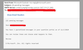 The most common one is a type of blackmail spam. Fresh Spear Phishing Email Spoofs Microsoft Domain