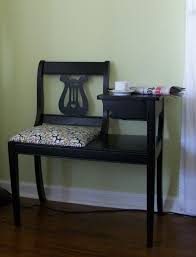 Vintage Telephone Table Eco Refinish Vintage Telephone Table Telephone Table Vintage Telephone