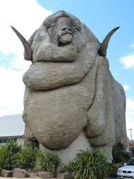 The Big Merino In Canberra Lion Sculpture Goulburn New South Wales