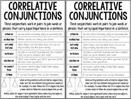 70 disclosed subordinate conjunctions anchor chart 3rd grade