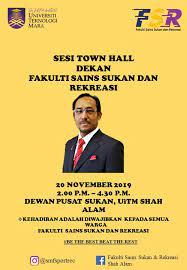 Pelajar stpm untuk subjek sains sukan pada masa ini belum dibekalkan buku teks sebagai rujukan seperti yang terdapat dalam spm. Sesi Townhall Fakulti Sains Sukan Rekreasi Shah Alam Facebook