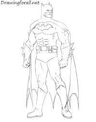 How to draw batman step 4. How To Draw Batman Step By Step Multiplikacionnye Risunki Betmen Risunki Karakuli