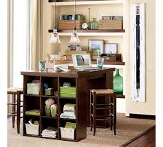 Four dowels drop into slots to hold wrapping paper rolls. More Views Pottery Barn Craft Room Office Project Table Home