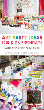 In an east hampton, new york, house, the son sails to sleep on pottery barn kids' pirate bed. Little Artist Rainbow Birthday Party Mint Event Design