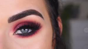 berry smokey eye makeup tutorial