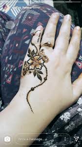 حنا الريم للعيد Khafif Mehndi Design Henna Designs Hand Henna Designs Easy