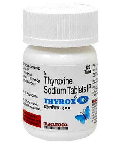 THYROX 100MCG 120S TAB