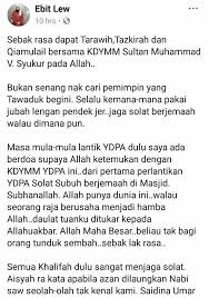Tazkirah perdana ustadz abdul somad lc. Tazkirah Pendek Yang Menyentuh Hati