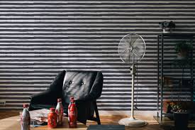 Black And White Stripe Peel And Stick Wallpaper Black And White Stripe Wallpaper Horizontal Brush Strokes Etsy Striped Wallpaper Striped Wallpaper Black And White Striped Wallpaper Black