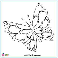 From super simple butterfly coloring pages toddlers and preschoolers will easily color through friendly looking ones kids in kindergarten will love to realistic ones older kids and you this realistic coloring page features 2 butterflies flying around a bunch of wonderful flowers. Butterfly Coloring Pages For Kids Preschool Belarabyapps