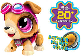 New listingspin master paw patrol robo dog mission 2 figure robot used. Gear2play Robot Kit Build A Bot Paw Patrol Skye Brown Internet Toys