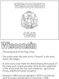 Download your free coloring picture of the flag of wisconsin here. Wisconsin State Flag Flag Coloring Pages Wisconsin State Wisconsin
