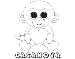 In fact, it is made by the ty toy company that is popular then, related to the activity of coloring beanie boo, you are allowed to color your favorite beanie boo dogs, cats or unicorns. Beanie Boos Coloring Pages 35 Images Free Printable