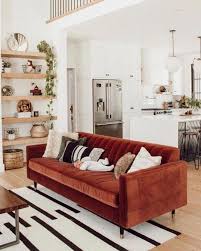 A Mix Of Mid Century Modern Bohemian And Industrial Interior Style Home And Apartment D Interior Design Living Room Industrial Interior Style Living Decor