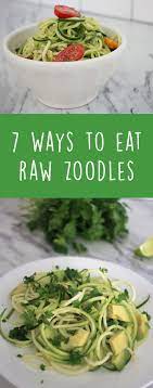 It is absolutely safe to eat zucchini raw and also it is the healthiest way to eat zucchini. 7 Ways To Eat Raw Zucchini Noodles It S Pam Del