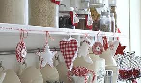 Como Decorar Una Cocina En Navidad Decoraciones De Cocina De Navidad Cocina De Navidad Decoracion De Navidad