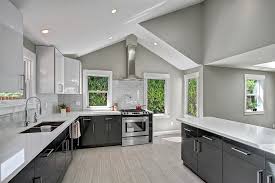 Modern white flat panel kitchen cabinets. 7 Tips To Create The Perfect Mid Century Modern Kitchen