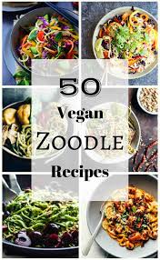 You only want to add about 1 medium (or 2 small) zucchinis worth of zoodles into the pan at one time. 50 Vegan Zoodle Zucchini Pasta Recipes The Stingy Vegan